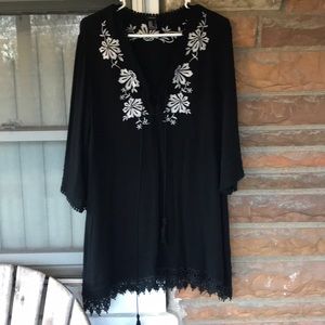Lace shirt/dress